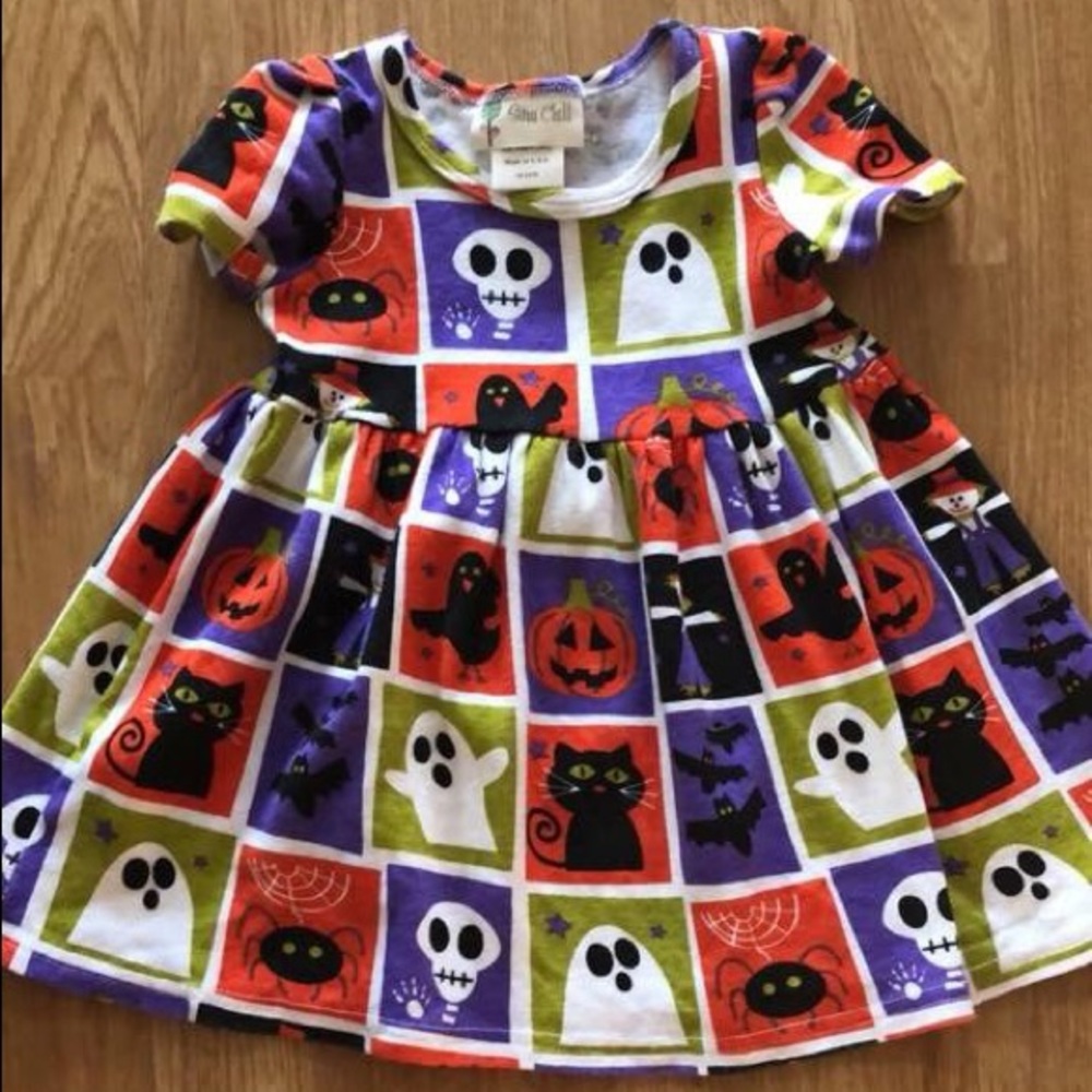 Sew Chill Halloween dress.